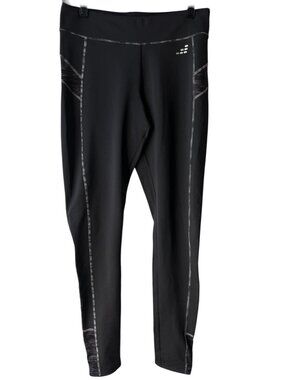 Medium BCG Black Athletic Leggings – Stretch Workout Pants – Activewear